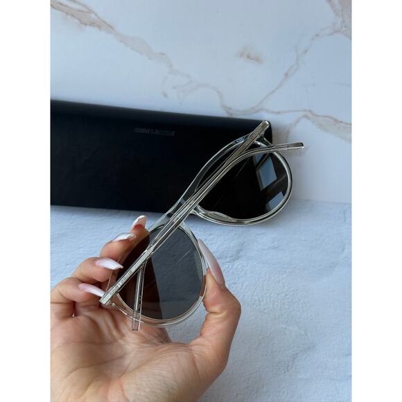 NEW Saint Laurent SL667 Mirrored Aviator Unisex Sunglasses main image 4